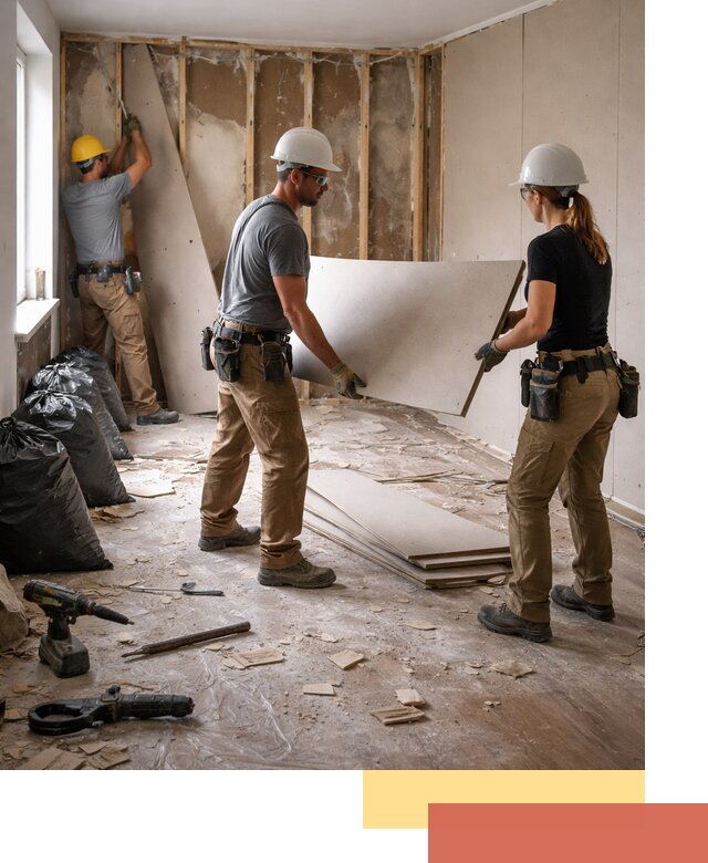 Демонтаж стеновых панелей в Сердобске быстро и аккуратно