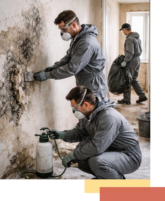 Удаление плесени со стен профессионально в Сердобске