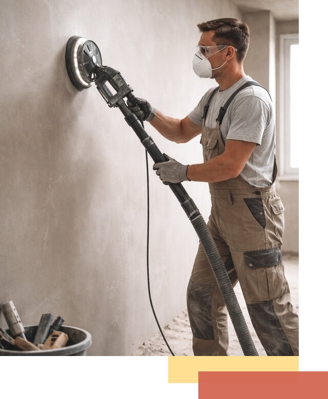 Профессиональная шлифовка стен в Сердобске быстро и качественно