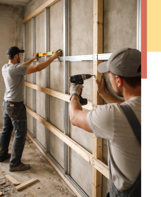 Устройство обрешетки под панели в Сердобске от 2123 руб. — монтаж под ключ | ОТДЕЛОЧНИК-Срд