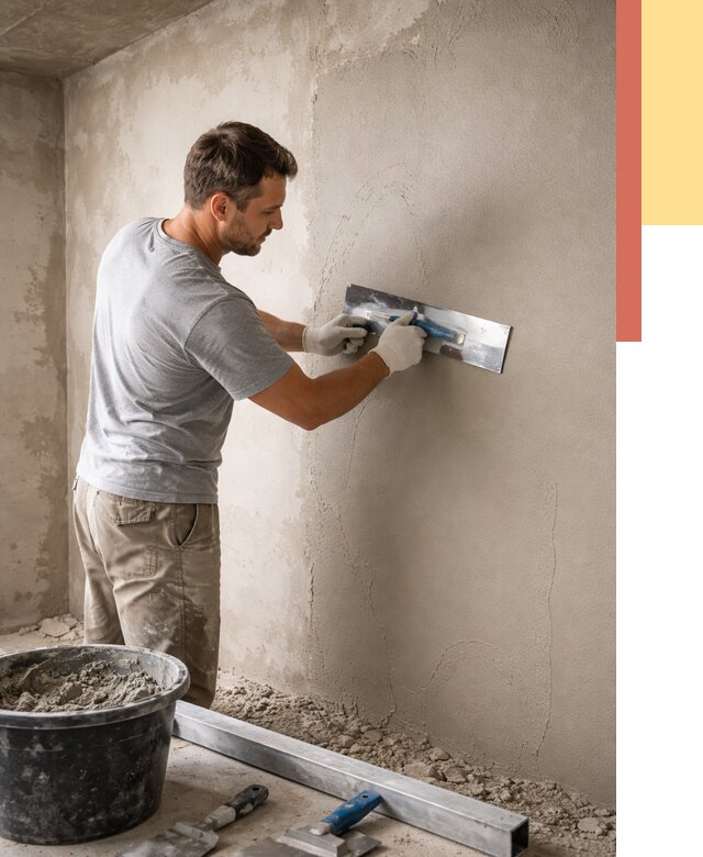 Штукатурка стен без маяков в Сердобске от 7280 руб/м2 — услуги и цена | ОТДЕЛОЧНИК-Срд