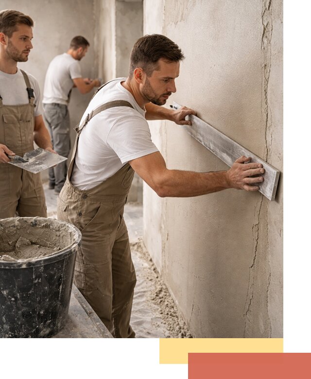 Штукатурка стен без маяков в Сердобске быстро и качественно