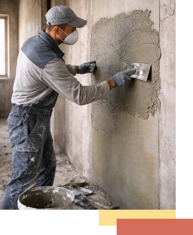 Штукатурка стен по сетке в Сердобске под ключ качественно и быстро