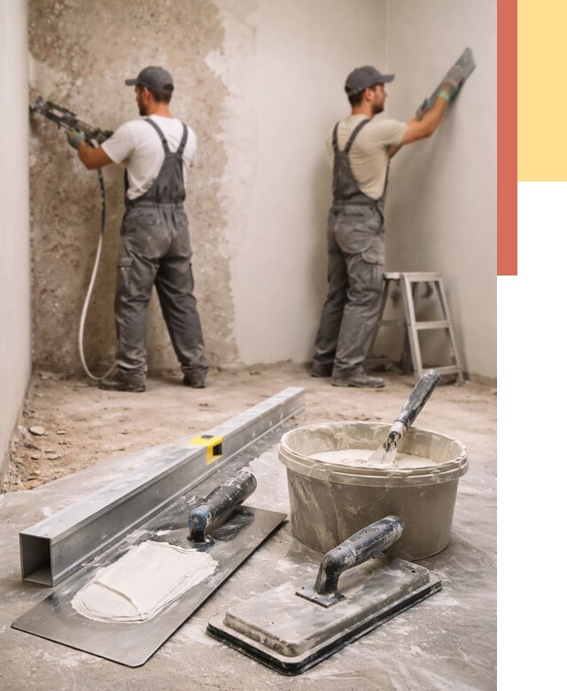 Штукатурка стен под обои в Сердобске от 4550 руб./м2 — выравнивание под обои | ОТДЕЛОЧНИК-Срд