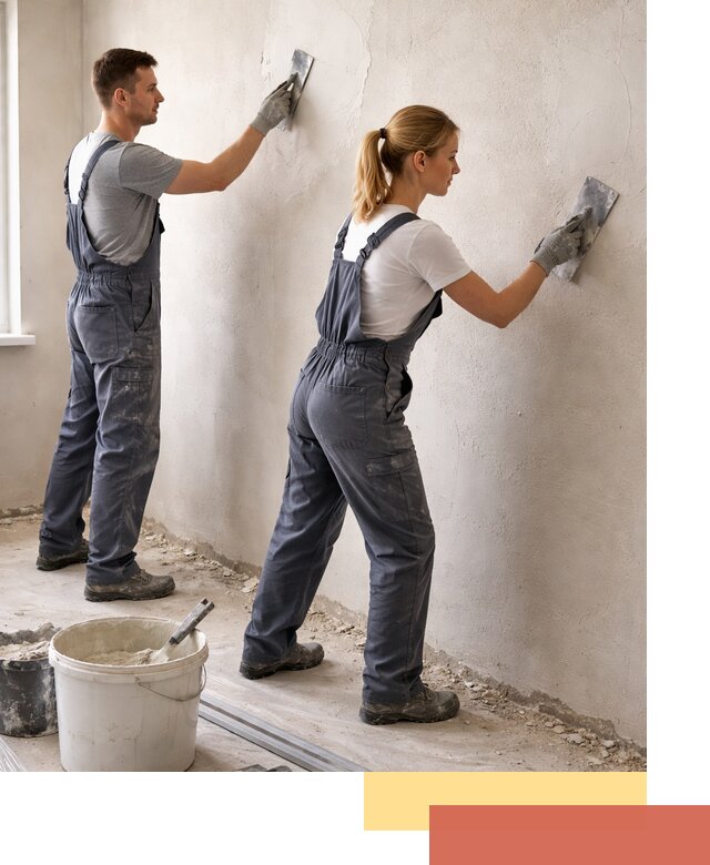 Штукатурка стен под обои в Сердобске профессионально и быстро