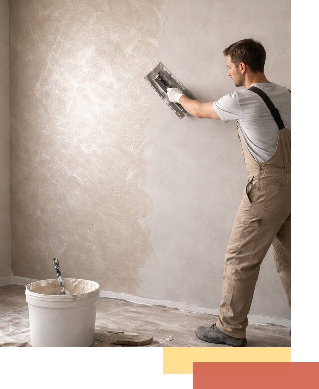 Декоративная штукатурка «Мокрый шелк» под ключ в Сердобске