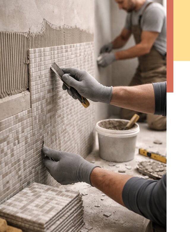 Облицовка стен мозаикой в Сердобске от 3236 руб/м2 — укладка мозаики на стены | ОТДЕЛОЧНИК-Срд