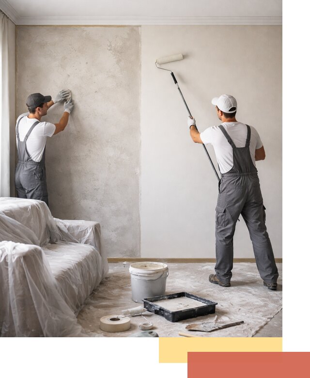 Покраска стен антивандальной краской в Сердобске