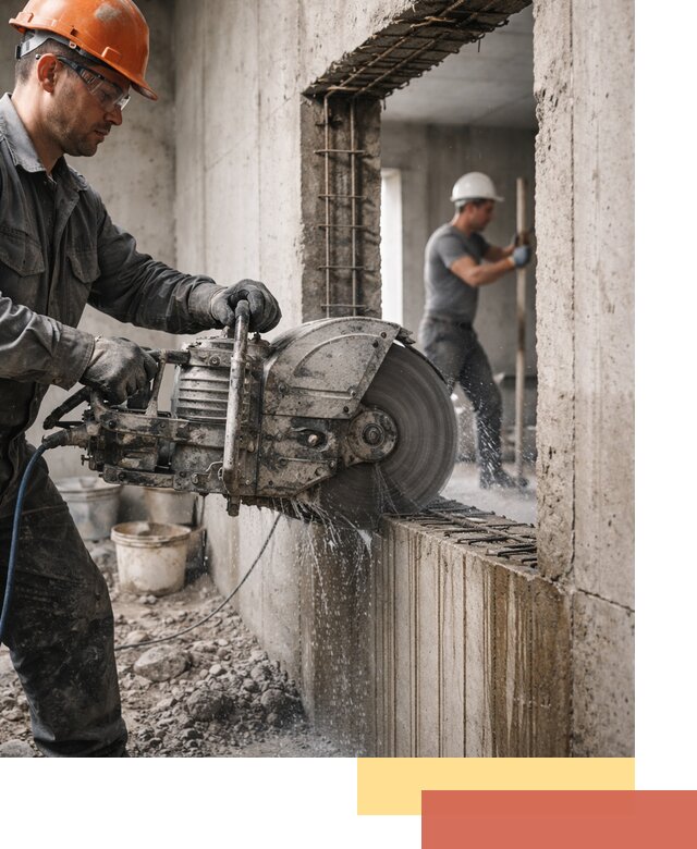 Алмазная резка проемов в Сердобске быстро и точно