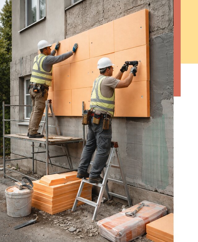 Утепление стен пеноплексом в Сердобске от 1871 руб./м2 — быстро и недорого | ОТДЕЛОЧНИК-Срд
