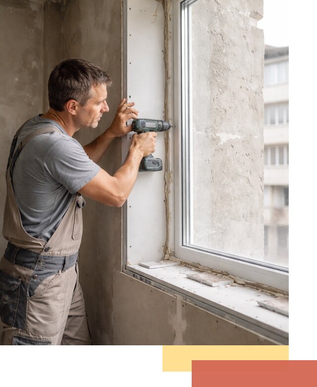 Монтаж гипсокартонных откосов в Сердобске под ключ