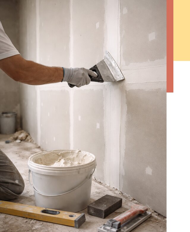 Шпаклевка перегородок из гипсокартона в Сердобске от 2528 руб. — услуги ОТДЕЛОЧНИК-Срд