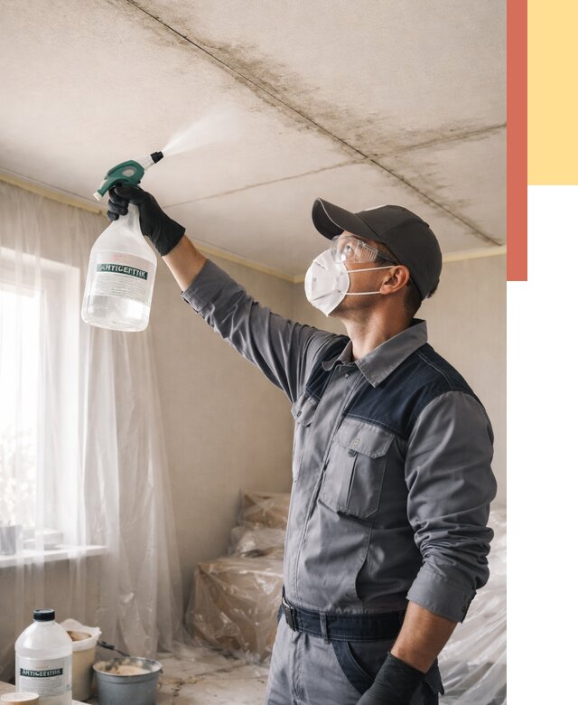 Антисептическая обработка потолка в Сердобске от 2528 руб. | ОТДЕЛОЧНИК-Срд