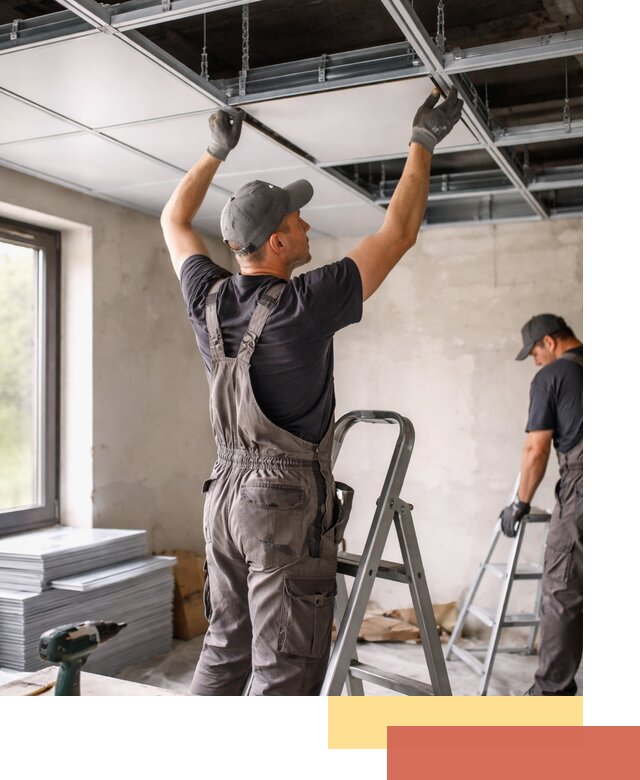 Монтаж кассетного потолка в Сердобске качественно и быстро