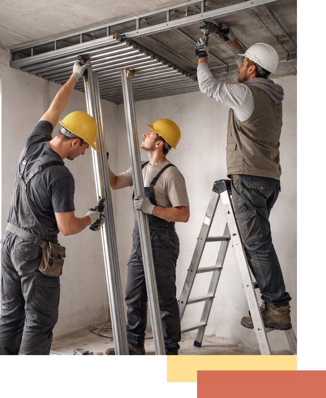 Монтаж реечного потолка под ключ в Сердобске