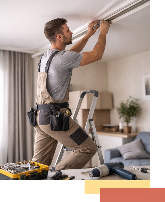 Ремонт натяжных потолков в Сердобске — качественно и оперативно