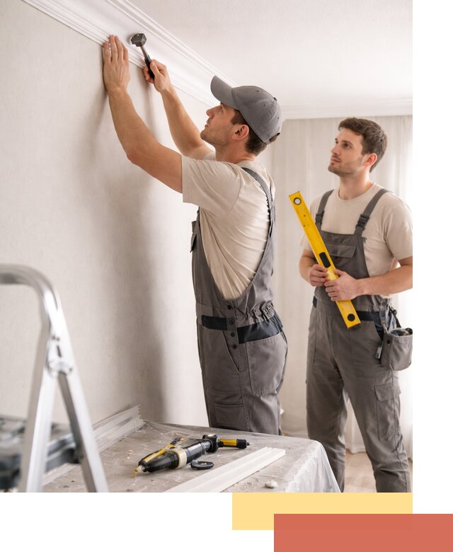 Монтаж потолочного плинтуса в Сердобске качественно и быстро