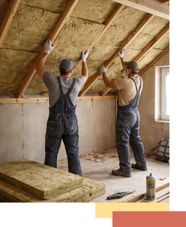 Утепление потолка минеральной ватой в Сердобске